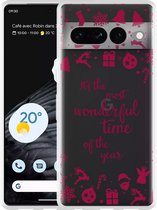 Google Pixel 7 Pro Hoesje Most Wonderful Time - Designed by Cazy