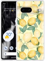 Google Pixel 7 Hoesje Lemons - Designed by Cazy