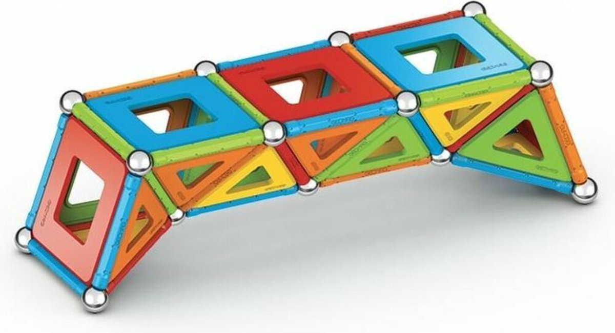 Geomag Super Color Recycled - Magnetisch Constructiespeelgoed met Panelen - 114-delig - Vanaf 5 jaar — afbeelding 8