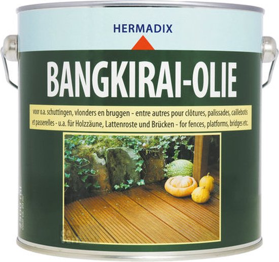 Hermadix Bangkirai-Olie - 2,5 liter - Hermadix