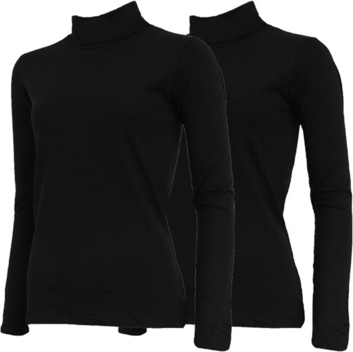 2-Pack Campri Skipully Wintersportpully Dames 020 Zwart