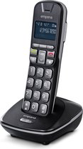 Emporia TH-21 - Senioren Telefoon - Draadloze Telefoon - Nummerherkening - Zwart