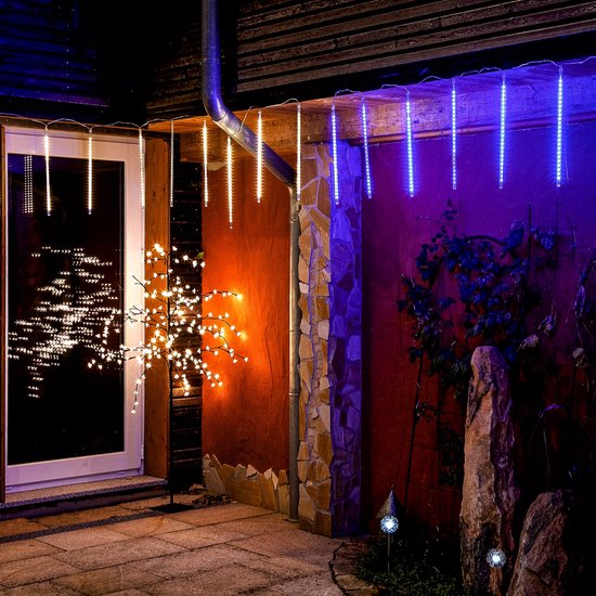 Ijspegel Verlichting Buiten Ijspegelverlichting Meteorenregen