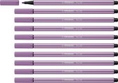 STABILO Pen 68 - Premium Viltstift - Pruimen Paars - Doos 10 stuks