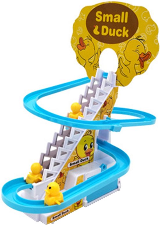 Afbeelding van het spel Small duck - eendjes - wagon - attractie eendjes - traplopen - eend - Climbing duck