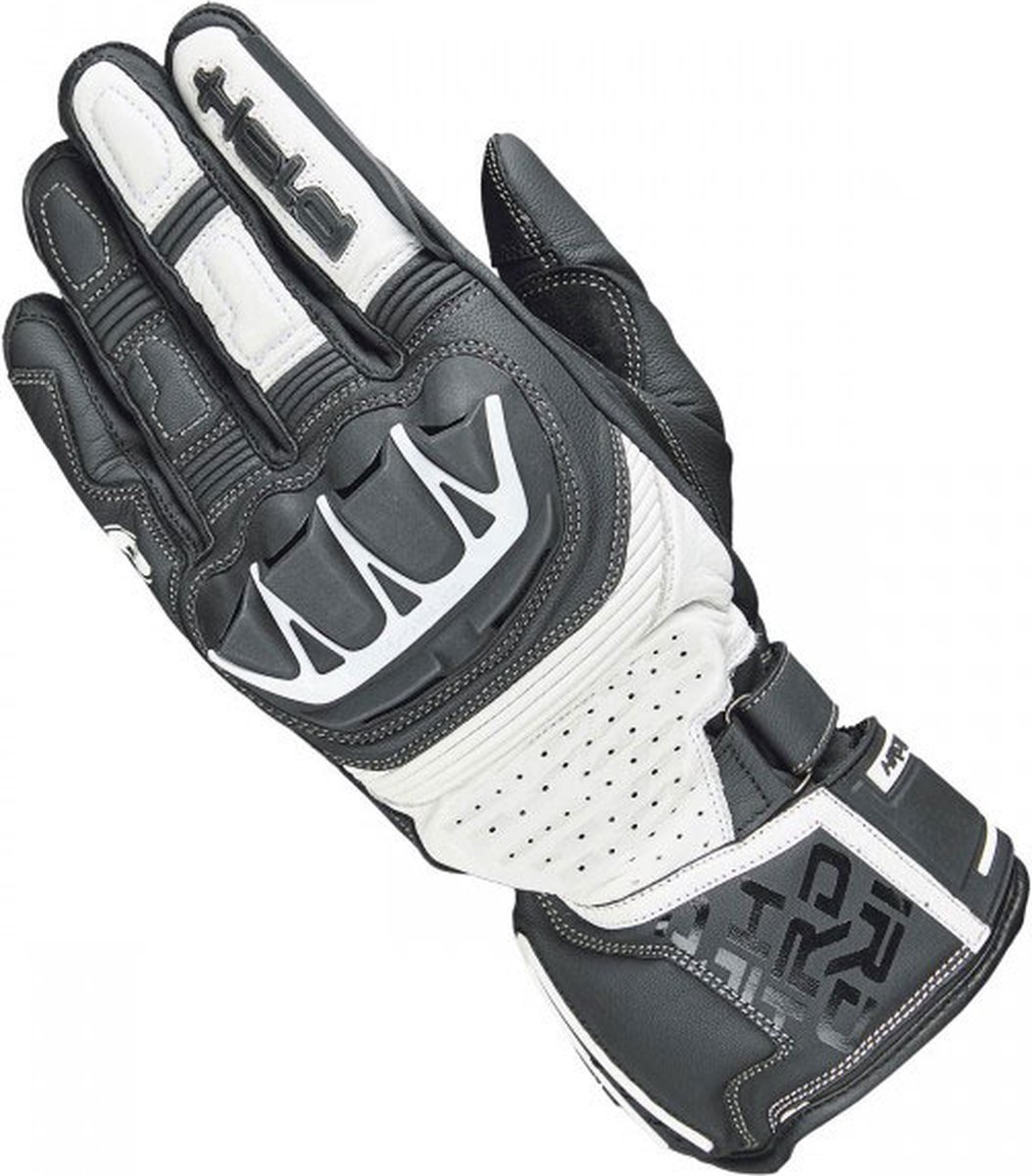 HELD Revel 3.0 Motorhandschoenen Zwart-Wit maat 8