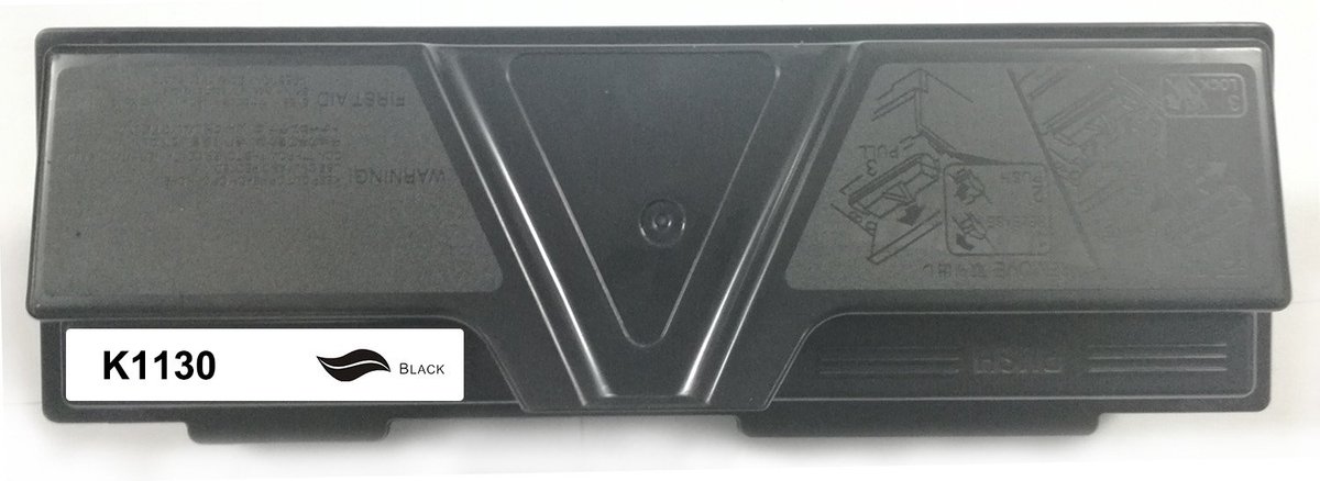 Kyocera TK-1130 Zwarte Toner 3000 Pagina's - Huismerk Alternatief - M2030dn M2530dn FS-1030MFP FS-1130MFP - TK-1130 compatible - TK-1130 alternatief Kyocera Inktcartridge