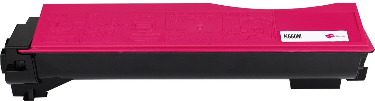 Kyocera 1T02HMBEU0 - Toner Magenta - 6000 pagina's - Huismerk Compatible - Geschikt voor Kyocera FS-C5200DN - TK-550M K550M alternatief - Kyocera toner