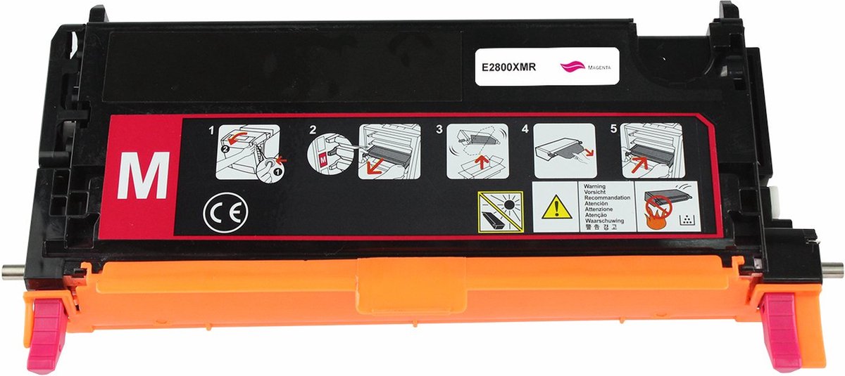 Epson C13S051159 Toner Magenta 6000 Pagina's - Huismerk Compatible - AcuLaser C2800 C2800DN C2800N C2800DTN - C13S051159 compatible C13S051159 alternatief