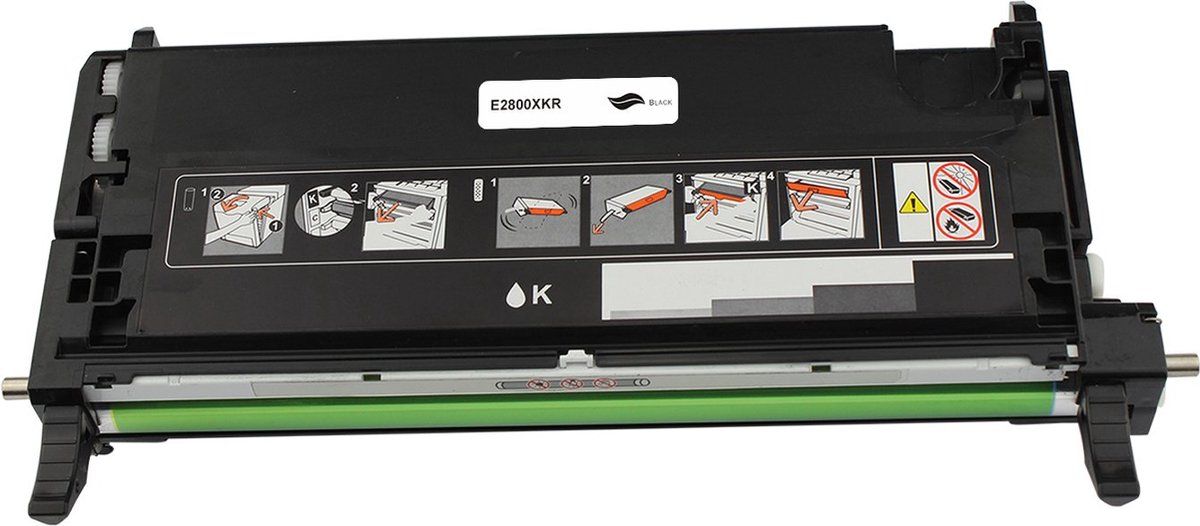Epson C13S051161 Toner Zwart 8000 Pagina's - Huismerk Compatible - AcuLaser C2800 C2800DN C2800N C2800DTN - C13S051161 compatible C13S051161 alternatief