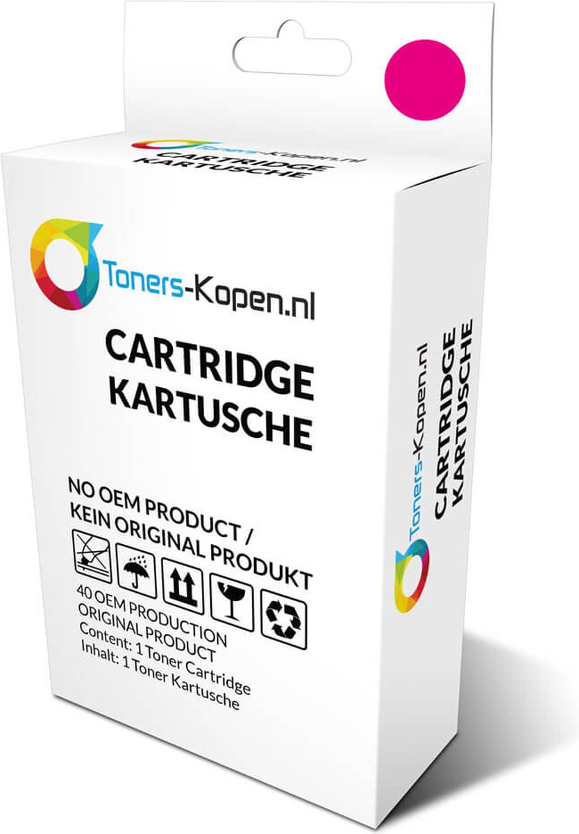 Epson T-5966 - Inktcartridge Magenta - 70 ml - Huismerk Compatible - Geschikt voor Epson Stylus Pro 7700 Stylus Pro 7890 Stylus Pro 7890 SpectroProofer Stylus Pro 7890 SpectroProofer UV Stylus Pro 7900 Stylus Pro 7900 SpectroProofer