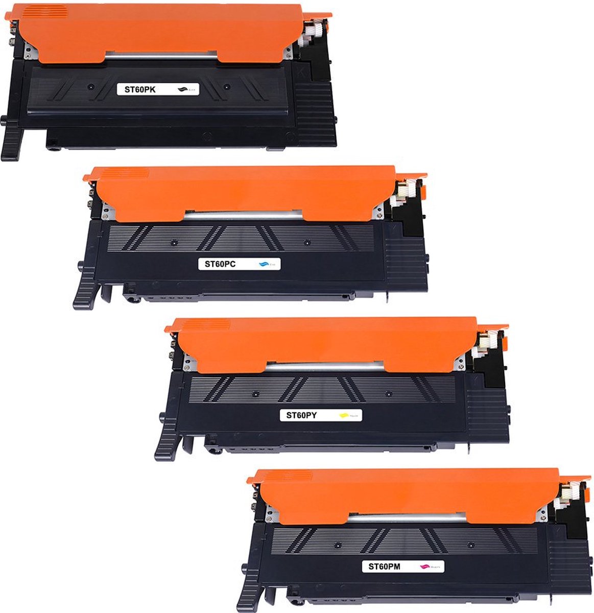 Samsung CLT-C406S - Inktcartridge Cyaan/Geel/Magenta/Zwart - 4500 pagina's - Huismerk Compatible - Geschikt voor Samsung CLP 360 Samsung CLP 365 Samsung CLP 365W Samsung CLP-366 Samsung CLP-366W Samsung CLP-368 Samsung CLX 3300