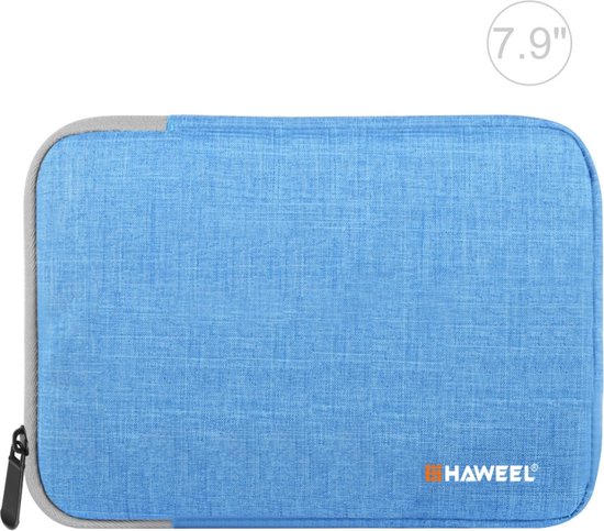 Bescherm-Opberg Hoes Etui Pouch Sleeve geschikt voor iPad Mini Blauw