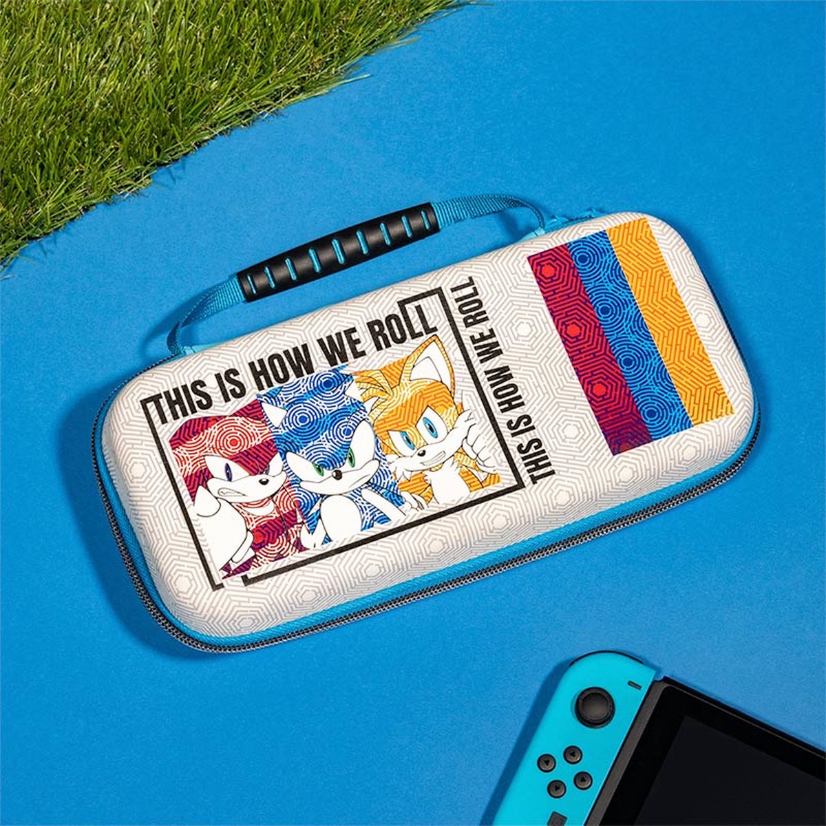 SEGA - Meuble de rangement officiel Sonic the Hedgehog pour gamer pour 4  manette