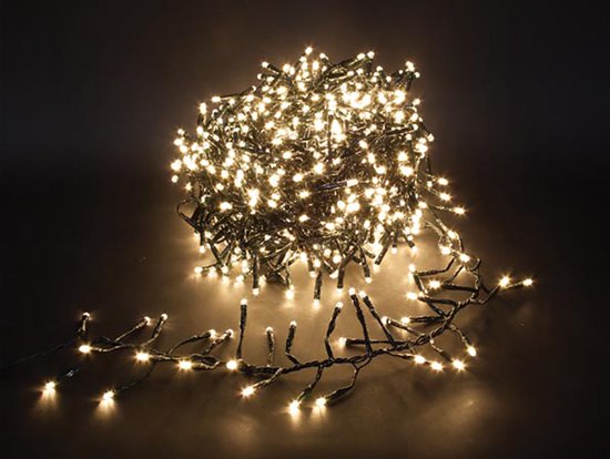 Guirlande lumineuse Noël LED - Blanc chaud - 24 mètres - 2040 LEDs | bol