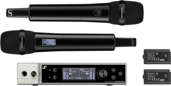Sennheiser EW-DX 835-S SET, S1-10 - Digitaal microfoonsysteem, draadloos