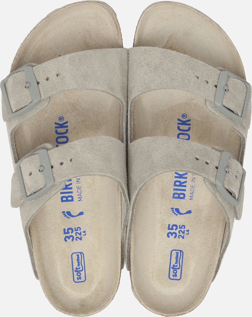 Birkenstock Arizona slippers -Narrow fit Grijs