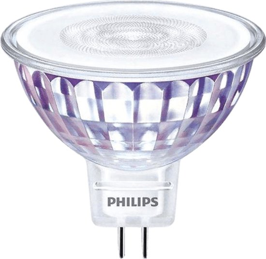 Philips Spot LED 12V GU5.3 - 4.4W (35W) - Lumière Wit Froide - Non Dimmable