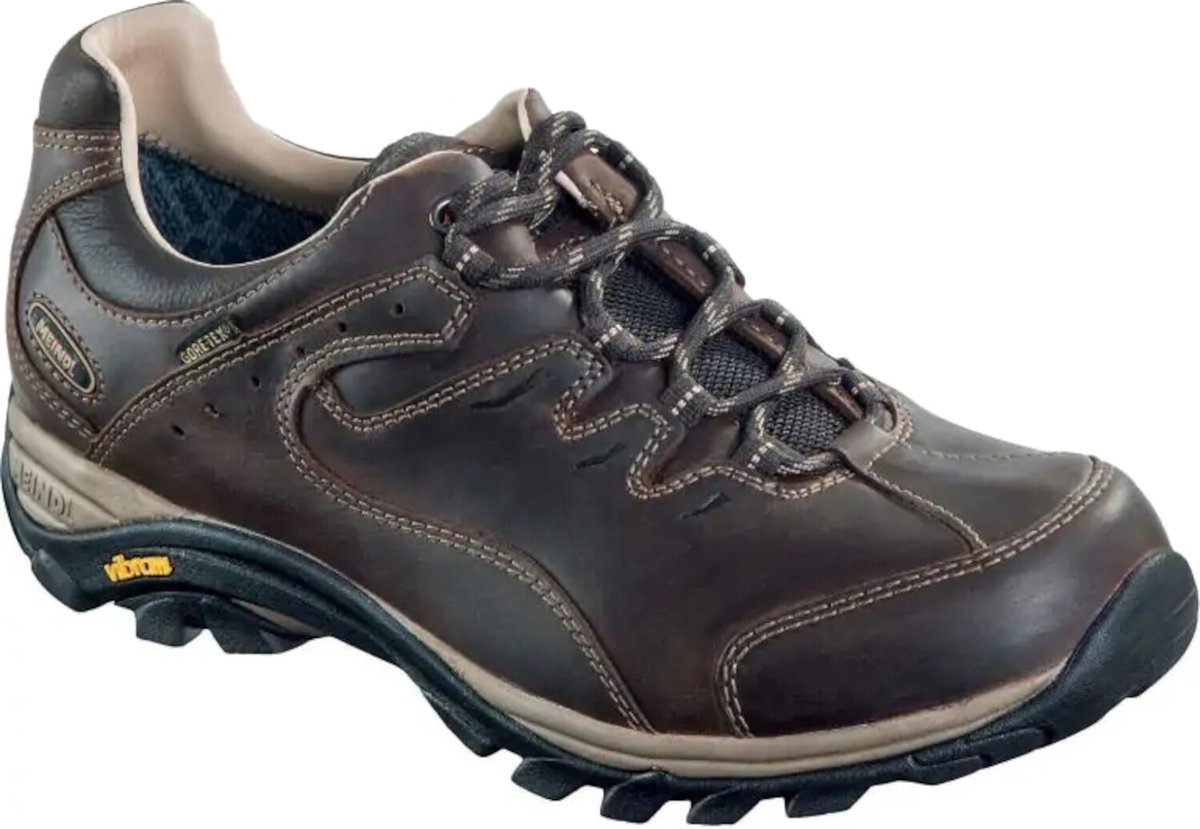 Meindl Caracas GTX Wandelschoen Heren waterdichte lage wandelschoenen Anthrazit Marine Grijs