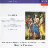 Lassus - Missa Bell Amfitrit Altera / Psalmus Poenitentalis VII / 4 Motetten
