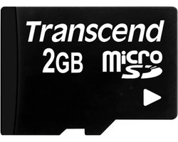 meel Vechter Martelaar Transcend 2GB Micro SD kaart | bol.com