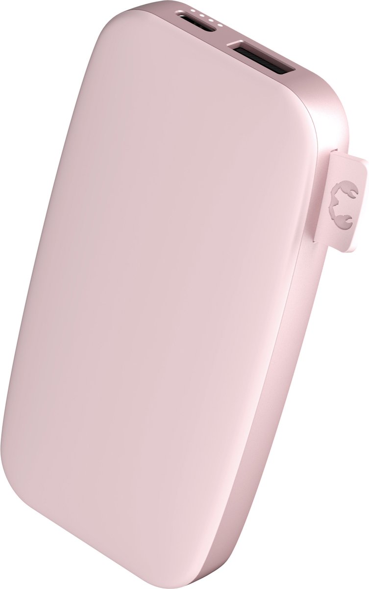 Fresh 'n Rebel - Powerbank 6000 mAh USB-C - Fast Charging - Smokey Pink - Roze