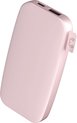 Fresh ‘n Rebel Powerbank 6000 mah – Powerbank – iPhone – Samsung – Telefoon oplader - Smokey Pink