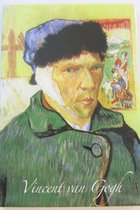 koelkast magneet zelfportret beschadigd oor Vincent van Gogh