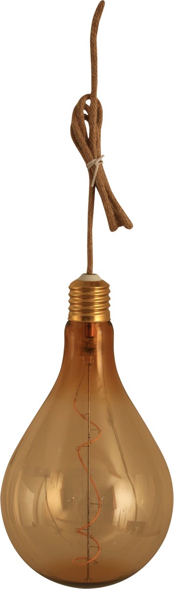 Luxform Hanglamp Pear 162 Led 1,5v 16 X 28 Cm Brons 2-delig