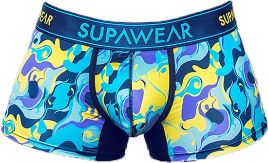 Supawear Sprint Trunk Gooey Blue - MAAT S - Heren Ondergoed - Boxershort voor Man - Mannen Boxershort