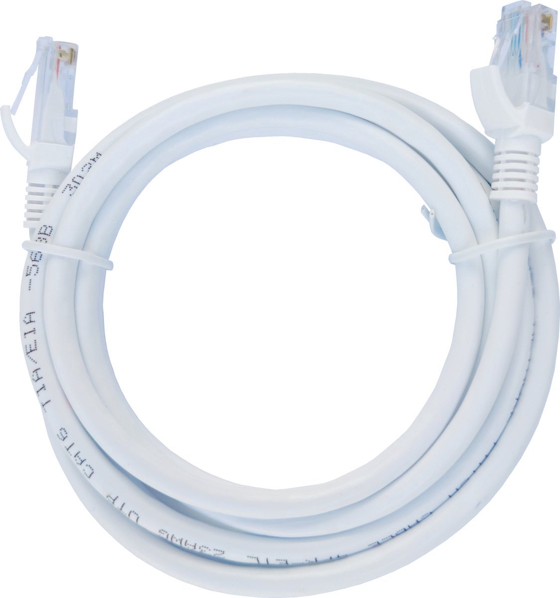Internetkabel 1 meter - CAT6 UTP kabel RJ45 - Wit | bol.com