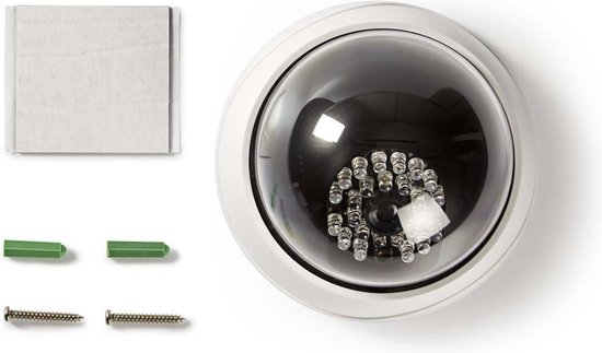 Dummy camera - IR LEDs - Op batterijen van Elro — afbeelding 2