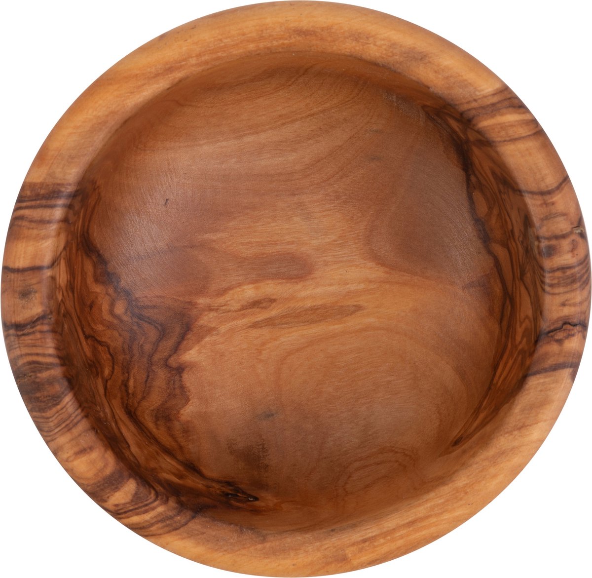 Bowls and Dishes Pure Olive Wood Olijfhouten Schaal Ø 10 cm (hoog