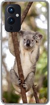 Geschikt voor OnePlus 9 hoesje - Koala - Takken - Dier - Kinderen - Jongens - Meiden - Siliconen Telefoonhoesje