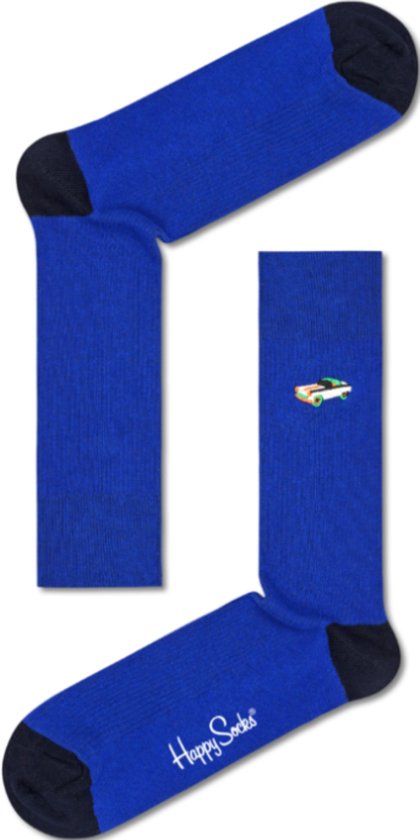 Happy Socks Ribbed Embroidery Car Sok RECAR01-6300 41-46