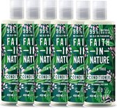 FAITH IN NATURE - Après-shampooing Tea Tree - Lot de 6 - Pack économique