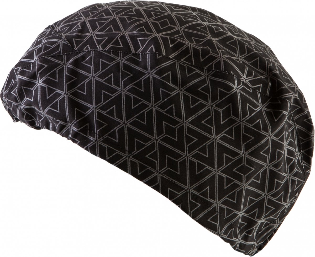 Sealskinz Helmhoes Unisex Zwart Reflective - Waterproof Helmet Cover Black Reflective Print - one size