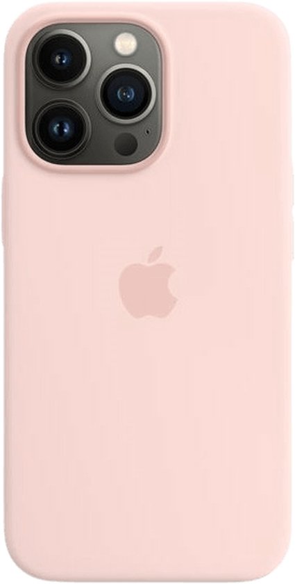Apple Silicone Backcover MagSafe iPhone 13 Pro hoesje - Kalkroze