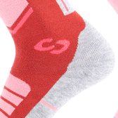 SINNER Pro Socks Skisokken Dames (Dubbelverpakking) - Roze/Blauw - 36/38