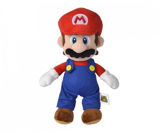 Mario Pluche 30cm - Knuffel
