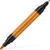 Faber-Castell tekenstift - Pitt Artist Pen - duo marker - 113 oranje glazuur - FC-162113