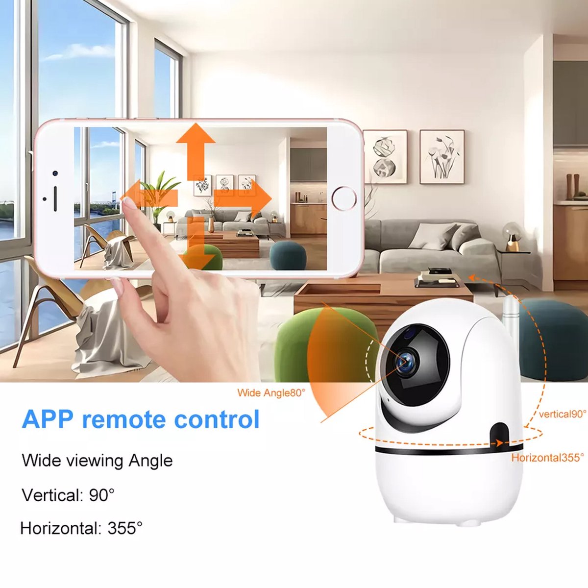Denver SHC150 caméra de sécurité Tourelle Caméra de sécurité IP