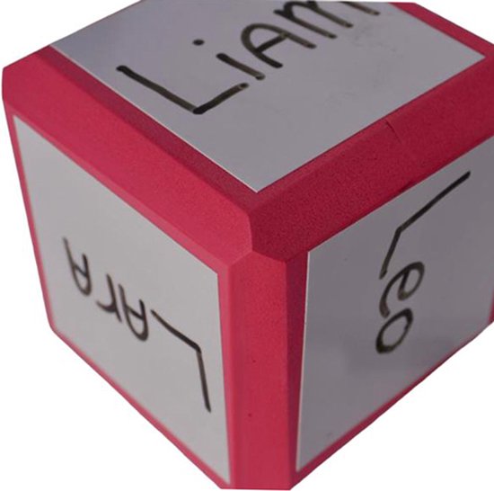 Beschrijfbare Dobbesteen | 10 x 10 cm | Foam Dobbelsteen | Creatieve ...