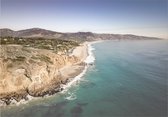 Fotobehangkoning - Behang - Vliesbehang - Fotobehang - Californian Landscape - Californië - Strand - Zee - 400 x 280 cm