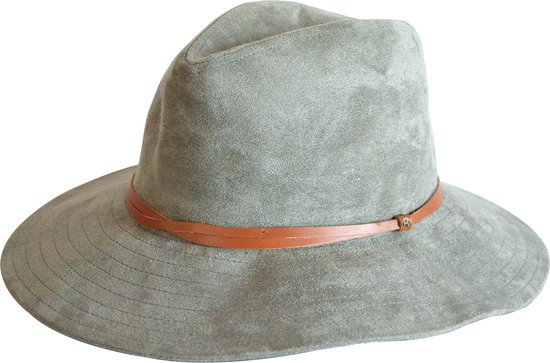 Riley Fedora Winter Hat Femme résistant aux UV House of Ord - Taille: M/L: 58cm Couleur: Sage