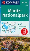 KOMPASS WK 853 Wandelkaart Müritz-Nationalpark 1:25.000