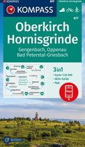 KOMPASS WK 877 Wandelkaart Oberkirch, Hornisgrinde, Gengenbach, Oppenau, Bad Peterstal-Griesbach 1:25.000