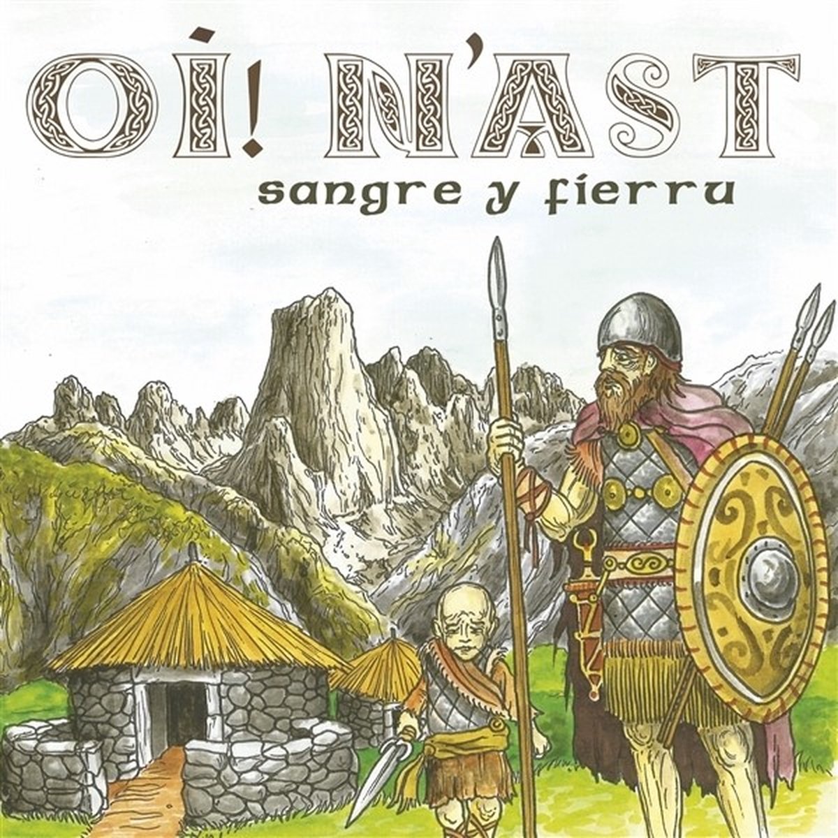 Oi! N'ast - Sangre Y Fierru (LP)