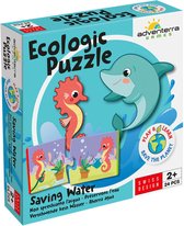 Adventerra Games Ecologic Puzzle Saving water Legpuzzel 24 stuk(s) Dieren