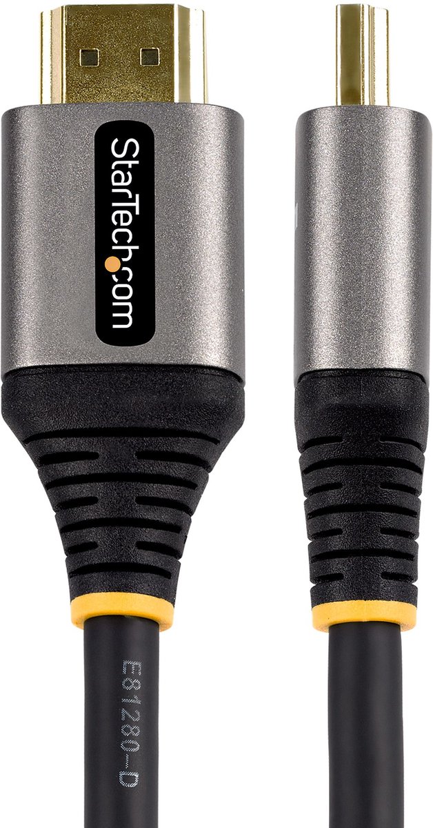StarTech.com HDMM21V4M HDMI kabel 4 m HDMI Type A (Standaard) Zwart, Grijs